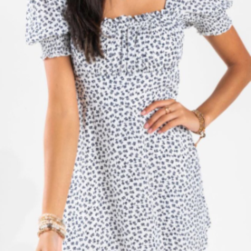 Olivia Babydoll Mini Dress